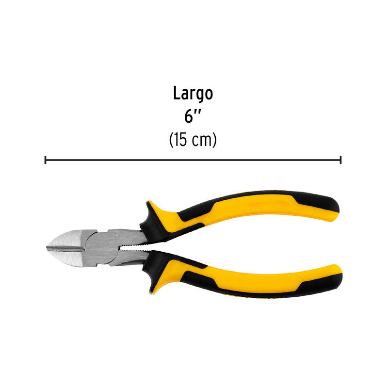 Pinza de corte diagonal Pretul de 6" (15cm), mango Comfort Grip