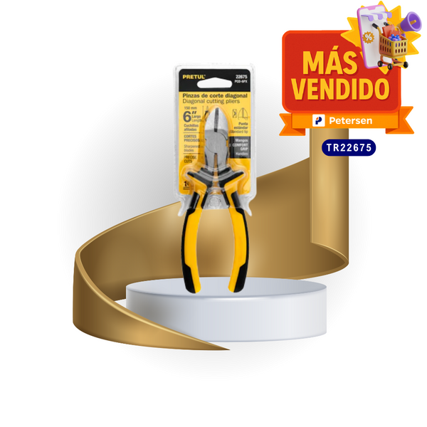 Pinza de corte diagonal Pretul de 6" (15cm), mango Comfort Grip