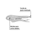 PINZA DE PRESION  10" MORDAZA CURVA TRUPER