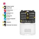 JGO PUNTAS/DADOS C/MATRACA-DESARMA 90PZS