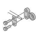 Juego de 2 terminales plomo poste lateral para batería, Pretul