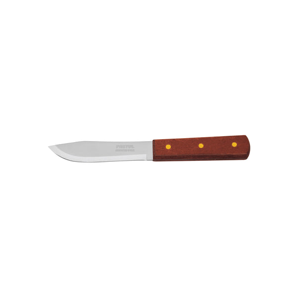 Cuchillo cebollero 5" mango de madera