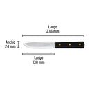 Cuchillo cebollero Pretul 5", mango de polipropileno