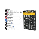 Juego de 39 herramientas para mecánico Pretul de 1/4" y 3/8"