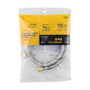 MANGUERA FLEX. P/ GAS, ALUMINIO,100CM