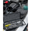 Juego de 39 herramientas para mecánico Pretul de 1/4" y 3/8"