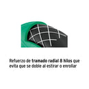 Metro de manguera 1/2" 3 capas en rollo de 100 m