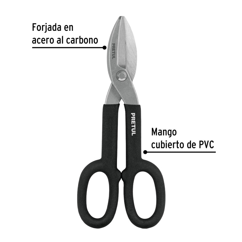 Tijera para hojalatero 10"