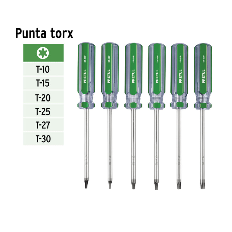 JUEGO DE DESARMADOR 6 PZAS TRUPER