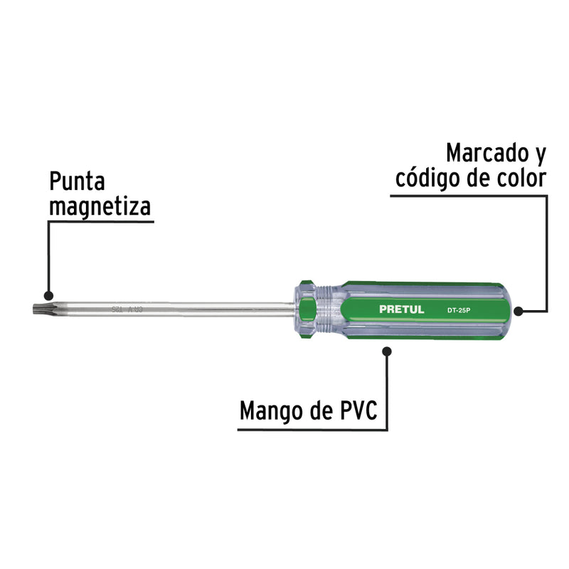 JUEGO DE DESARMADOR 6 PZAS TRUPER