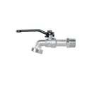 LLAVE DE ESFERA DE ZINC 1/2" S/ADAPTADOR