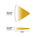 Linterna de minero LED 180 lm, con imán, recargable, PRETUL