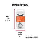 BLISTER CON 2 ARMELLAS CERRADAS DE 23 X 110, FIERO