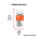 BLISTER CON 4 ARMELLAS CERRADAS DE 21 X 80, FIERO