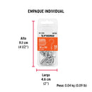 BLISTER CON 10 ARMELLAS ABIERTAS DE 18 X 50, FIERO