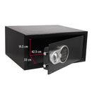 Caja de seguridad electrónica Hermex, tamaño Laptop