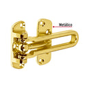 PASADOR ABATIBLE P/ PUERTA, ACABADO LATON, HERMEX