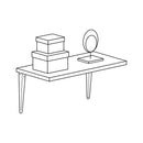 MENSULA 15 X 20 GRIS