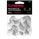 10 abrazaderas mini sin fin reforzadas