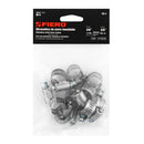 10 abrazaderas mini sin fin reforzadas