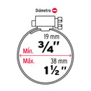 10 abrazaderas sin fin reforzadas