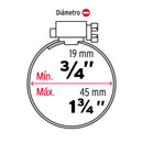 10 abrazaderas sin fin reforzadas