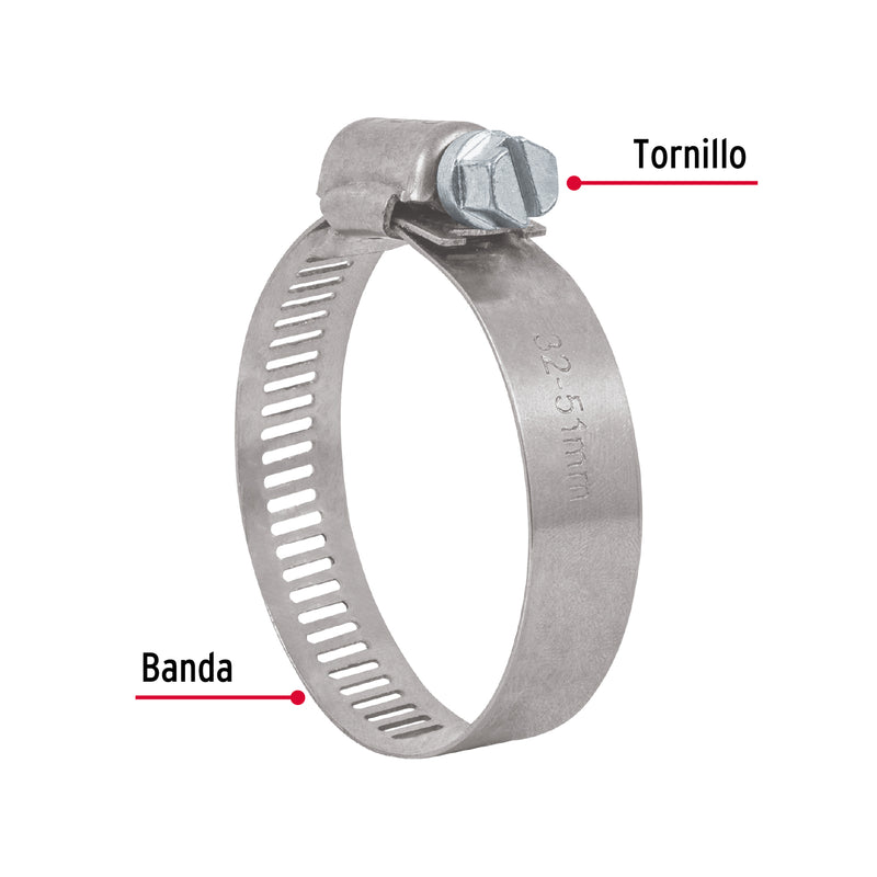 10 abrazaderas sin fin reforzadas