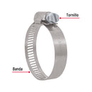 10 abrazaderas sin fin reforzadas