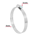 5 abrazaderas sin fin reforzadas