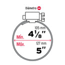 5 abrazaderas sin fin reforzadas