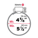 5 abrazaderas sin fin reforzadas