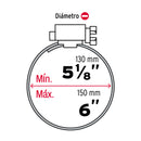 5 abrazaderas sin fin reforzadas