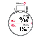 10 abrazaderas sin fin reforzadas