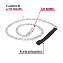 Correa de 1.2 m de paseo para perro, eslabón 3.5 mm, Fiero