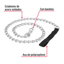 Correa de 1.2 m de paseo para perro, eslabón 4.5 mm, Fiero