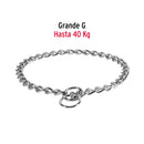 Collar de entrenamiento Fiero para perro, 55 cm, eslabón 3.5 mm
