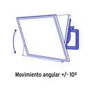Soporte para pantallas Volteck 26" a 65", movimiento angular