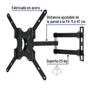 Soporte para pantallas Volteck 23" a 42"