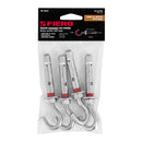 Bolsa con 4 taquetes expansivos 8x45 mm Fiero, con armella abierta