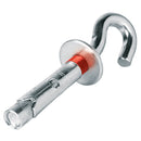 2 taquetes expansivos 12x70 mm Truper, con armella abierta