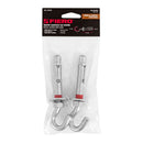 2 taquetes expansivos 12x70 mm Truper, con armella abierta