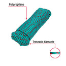 Cuerda de Polipropileno trenzada, multicolor, 8mm x 30m