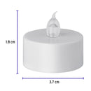 6 piezas de mini velas Led Truper