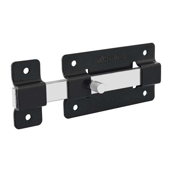 Pasador de barra plana 4", negro