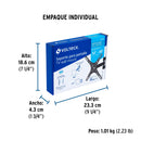 SOPORTE P/ TV PANT 14"- 40" MOV. ANGULAR Y ARTICULADO