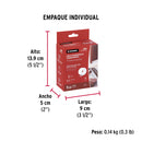 CINTA GUARDAPOLVO 5MX45MM, TRANSPARENTE, HERMEX