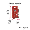 CINTA GUARDAPOLVO 3MX35MM, TRANSPARENTE, HERMEX