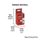 CINTA GUARDAPOLVO 1MX35MM, TRANSPARENTE, HERMEX