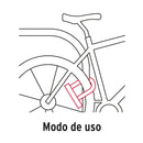 CANDADO RIGIDO TIPO "U" DE 12 MM, HERMEX