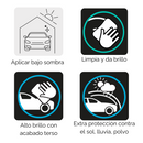 Cera en pasta PTFE para auto, 500 g, Klintek